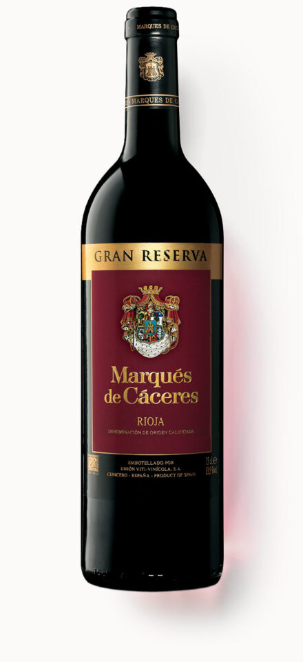Marqués de Cáceres Gran Reserva, añadas antiguas 1998