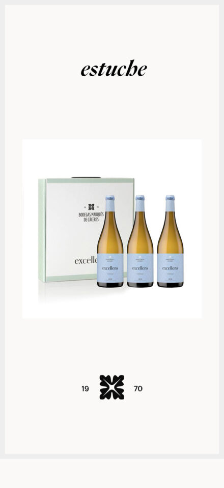 Marqués de Cáceres Excellens Verdejo, estuche de tres botellas